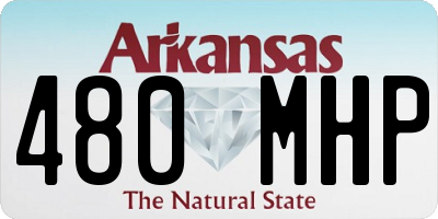 AR license plate 480MHP