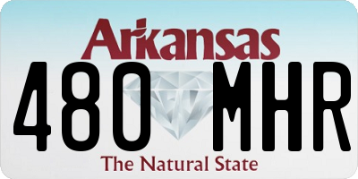 AR license plate 480MHR