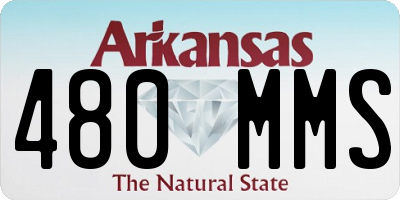 AR license plate 480MMS