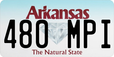 AR license plate 480MPI