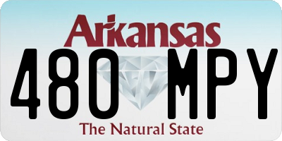 AR license plate 480MPY
