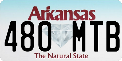 AR license plate 480MTB