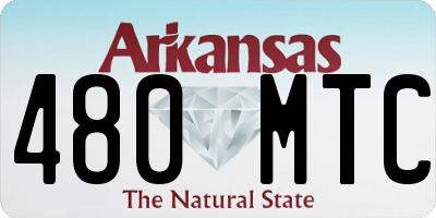 AR license plate 480MTC