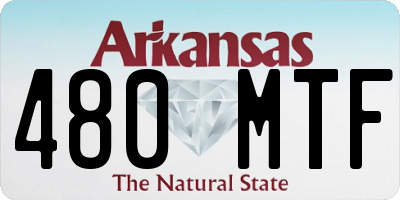 AR license plate 480MTF