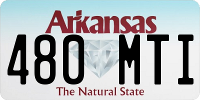 AR license plate 480MTI