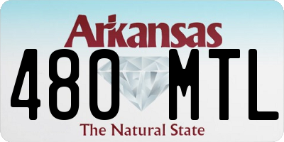 AR license plate 480MTL
