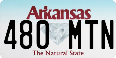 AR license plate 480MTN