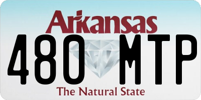 AR license plate 480MTP