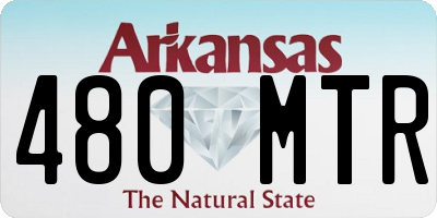 AR license plate 480MTR