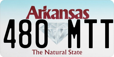 AR license plate 480MTT