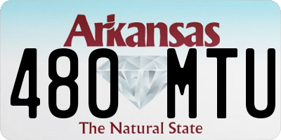 AR license plate 480MTU