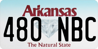AR license plate 480NBC