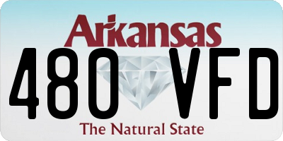 AR license plate 480VFD