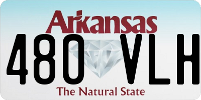 AR license plate 480VLH