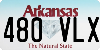 AR license plate 480VLX