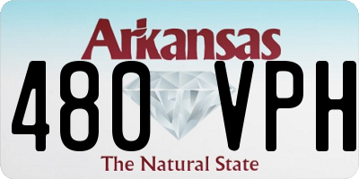 AR license plate 480VPH