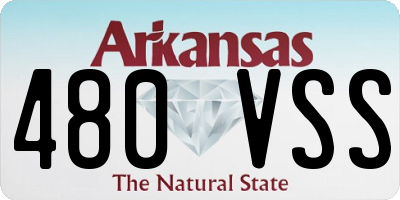 AR license plate 480VSS