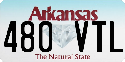 AR license plate 480VTL