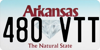 AR license plate 480VTT