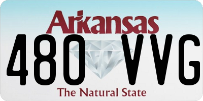 AR license plate 480VVG