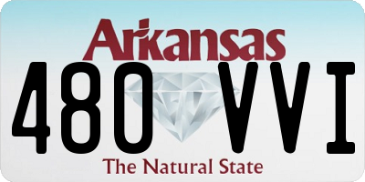 AR license plate 480VVI
