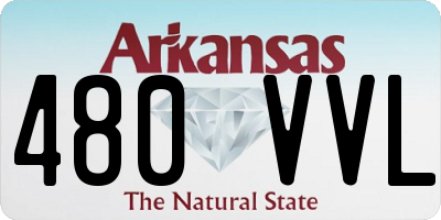 AR license plate 480VVL