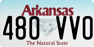 AR license plate 480VVO