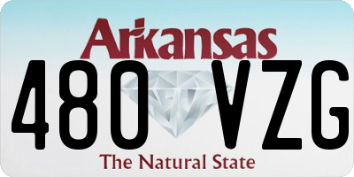 AR license plate 480VZG