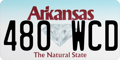 AR license plate 480WCD