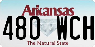 AR license plate 480WCH