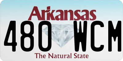 AR license plate 480WCM