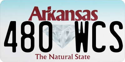 AR license plate 480WCS