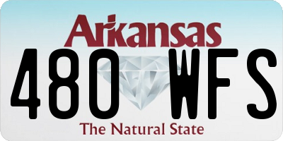 AR license plate 480WFS