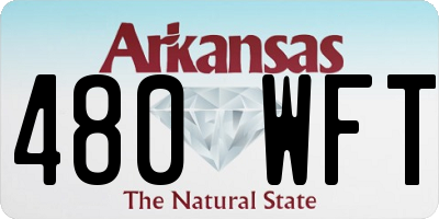 AR license plate 480WFT