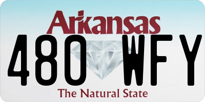 AR license plate 480WFY