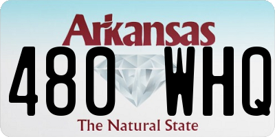 AR license plate 480WHQ