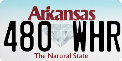 AR license plate 480WHR