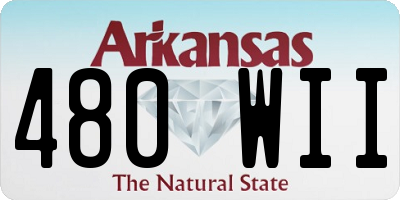 AR license plate 480WII