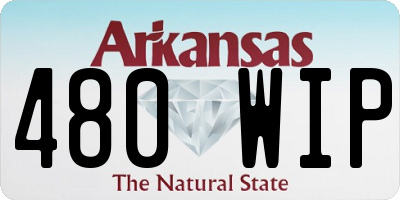 AR license plate 480WIP