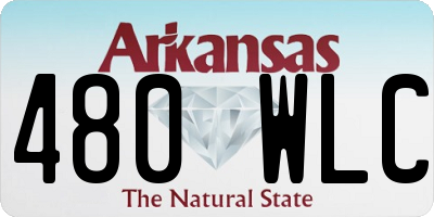 AR license plate 480WLC