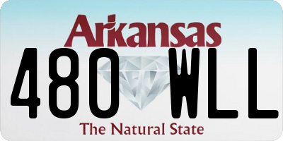 AR license plate 480WLL