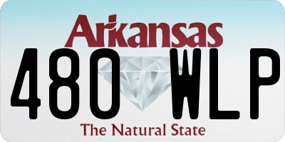 AR license plate 480WLP