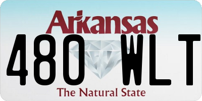 AR license plate 480WLT