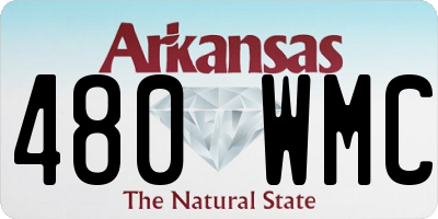 AR license plate 480WMC