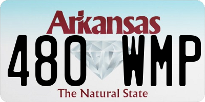 AR license plate 480WMP