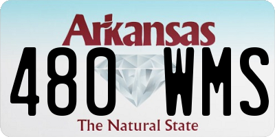 AR license plate 480WMS