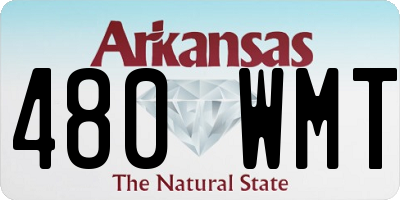 AR license plate 480WMT