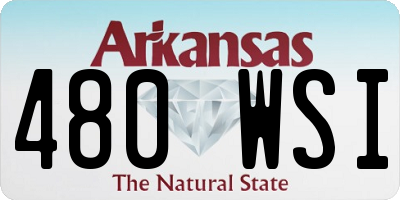 AR license plate 480WSI
