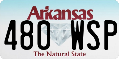 AR license plate 480WSP
