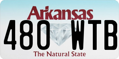 AR license plate 480WTB